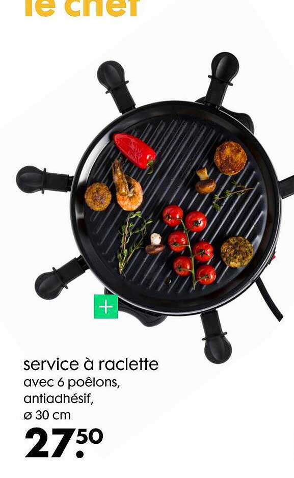 Service à Raclette