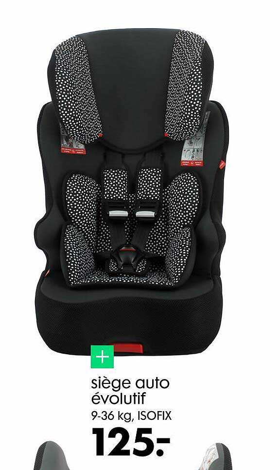 siège auto évolutif