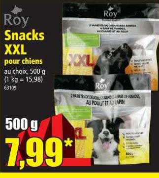 Snacks Xxl Pour Chiens Roy