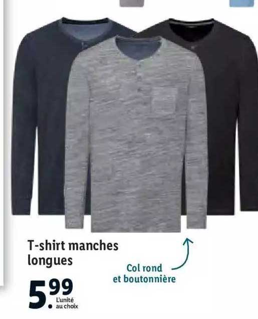 t-shirt manches longues