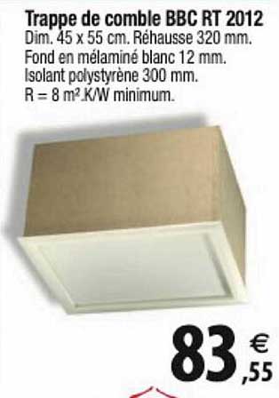 trappe de comble bbc rt 2012