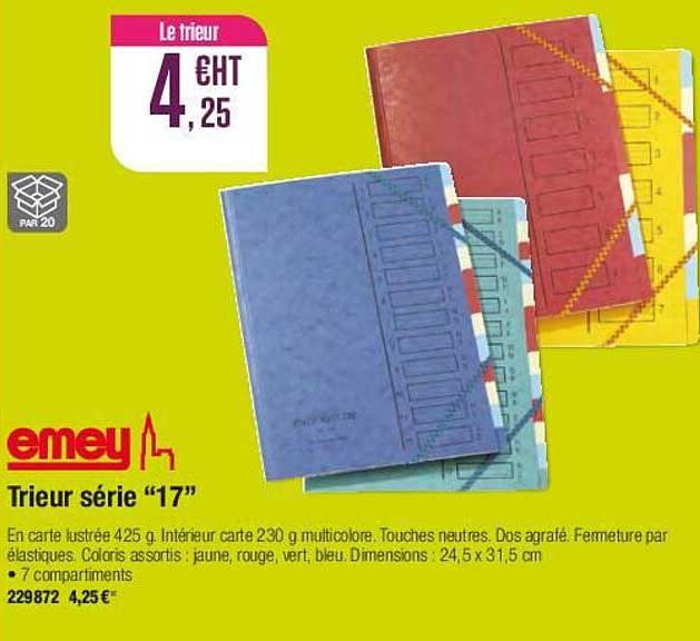 Trieur Série "17" Emey