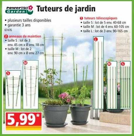 tuteurs de jardin