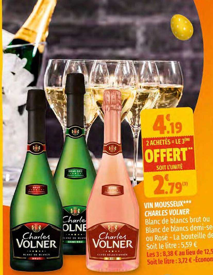 vin mousseux charles volner