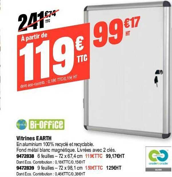 vitrines earth bi-office