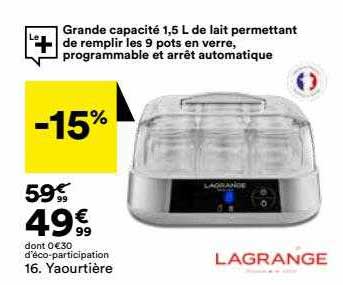Yaourtière Lagrange