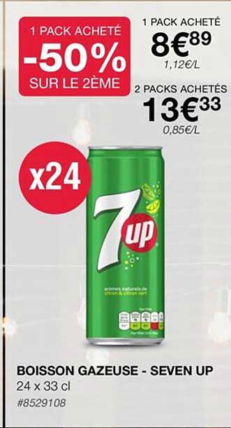 boisson gazeuge - seven up