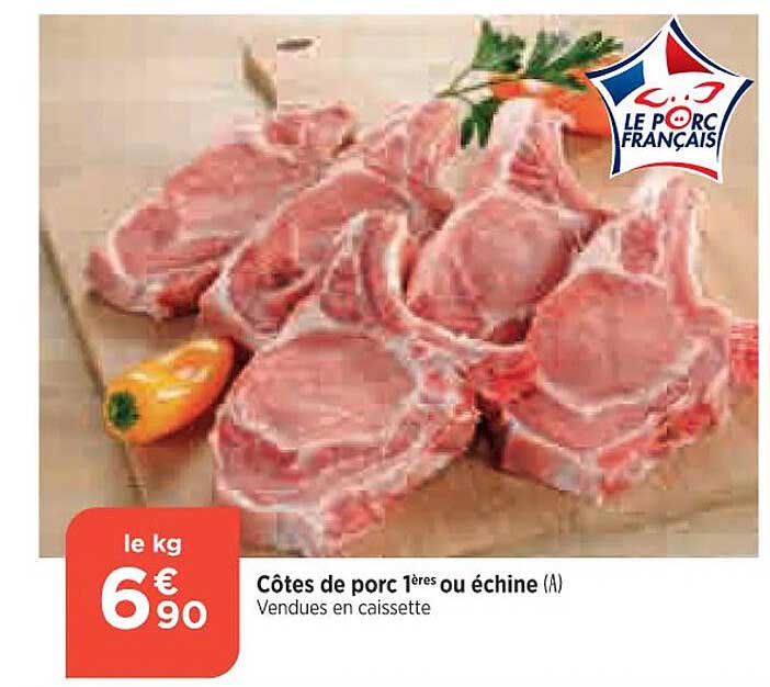 Côtes De Porc 1ères Ou échine