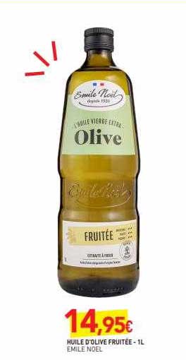 huile d'olive fruitée émile noël - 1l