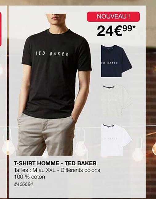 t-shirt homme - ted baker