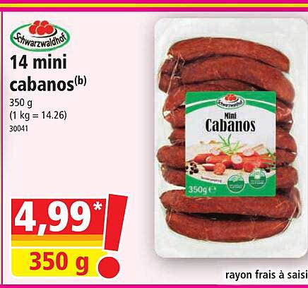 14 Mini Cabanos Schwarzwaldhof