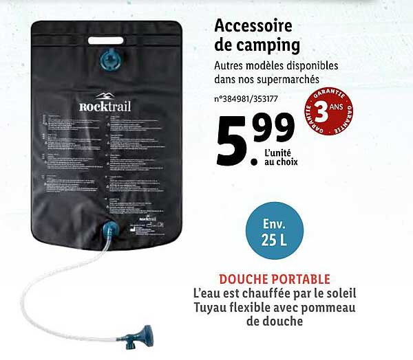 Accessoire De Camping Rocktrail