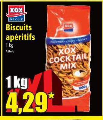 biscuits apéritifs xox group