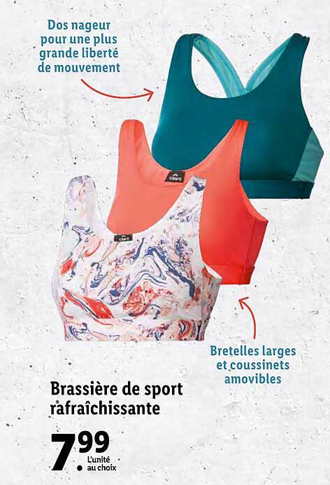 Brassière De Sport Rafraîchissante