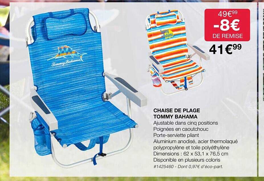 Chaise De Plage Tommy Bahama