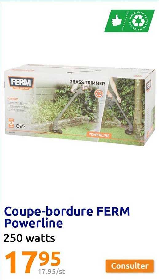 coupe-bordure ferm powerline
