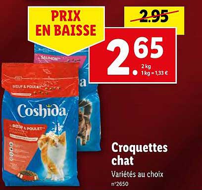 Croquettes Chat Coshida