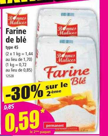 farine de blé bonnes malices