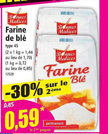 farine de blé bonnes malices