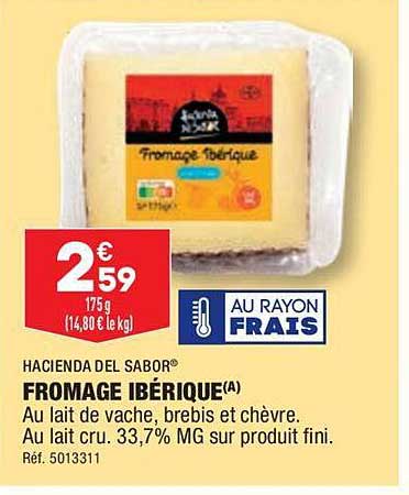 fromage ibérique hacienda del sabor