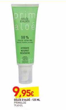 gelée d'aloé primaloé - 125ml