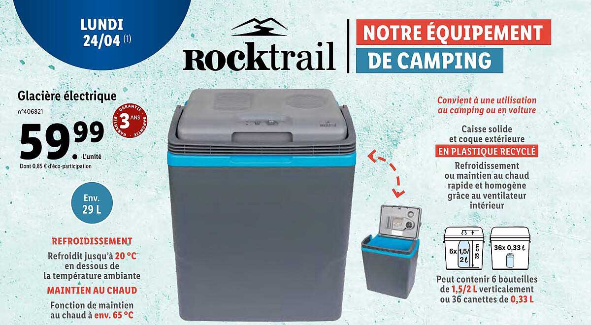 Glacière électrique Rocktrail