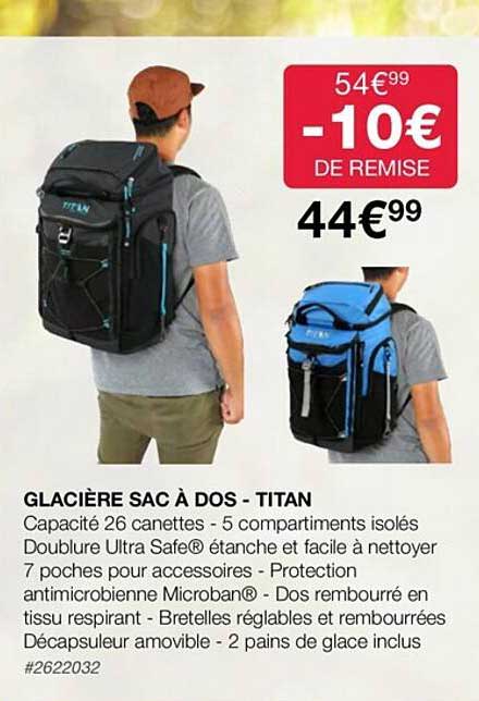Glacière Sac à Dos - Titan
