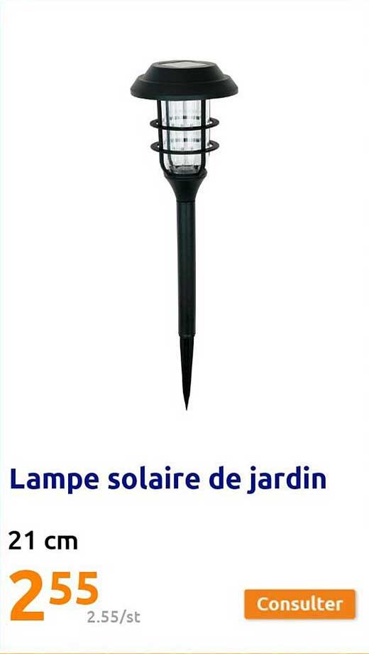 Lampe Solaire De Jardin