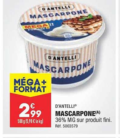 Mascarpone D'antelli