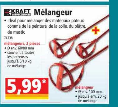 Mélangeur Kraft Werkzeuge