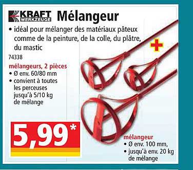 mélangeur kraft werkzeuge