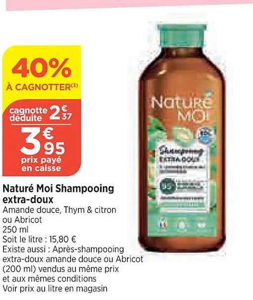 naturé moi shampooing extra-doux