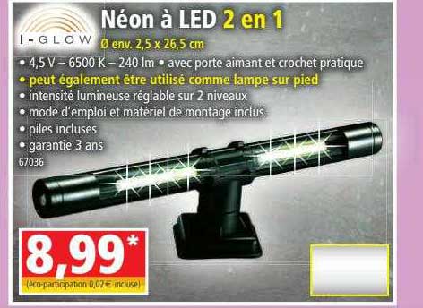 néon à led 2 en 1 i-glow