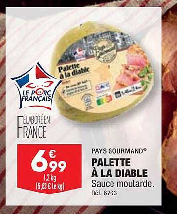 Palette à La Diable Pays Gourmand