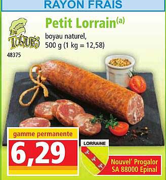 petit lorrain toques