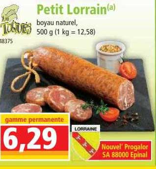 Petit Lorrain Toques