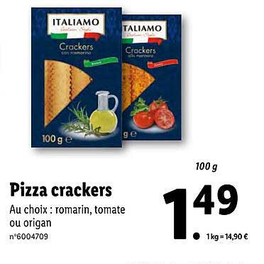 Pizza Crackers Italiamo
