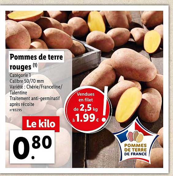 Pommes De Terre Rouges