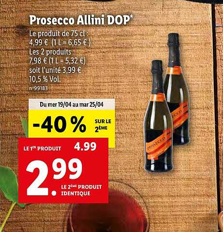 prosecco allini dop