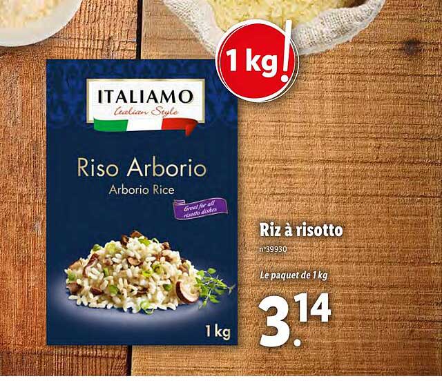 Riz à Risotto Italiamo