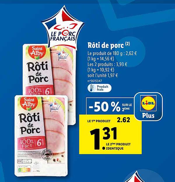 rôti de porc saint alby