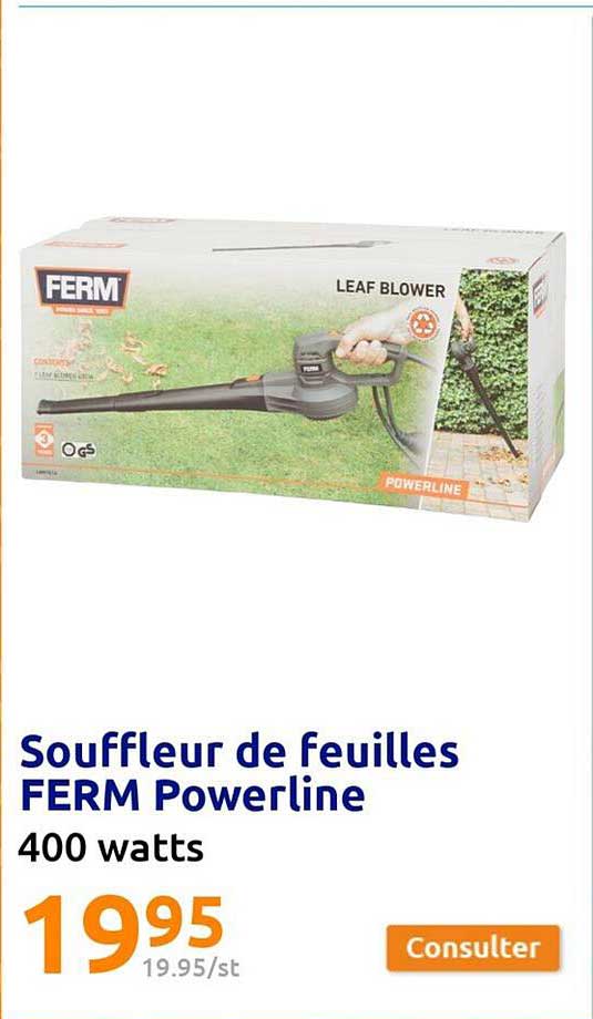 souffleur de feuilles ferm powerline
