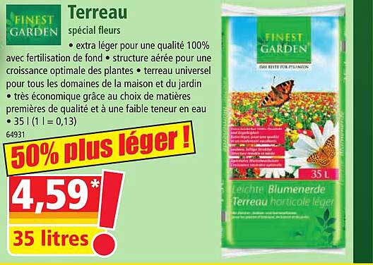 Terreau Spécial Fleurs Finest Garden