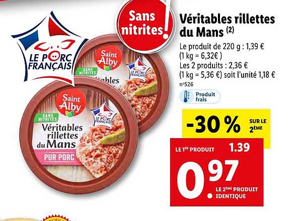 véritables rillettes du mans saint alby