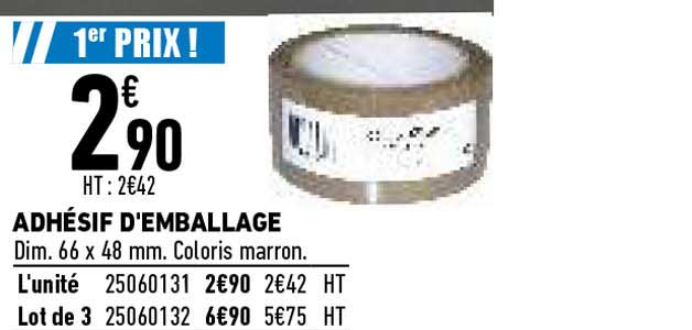 adhésif d'emballage