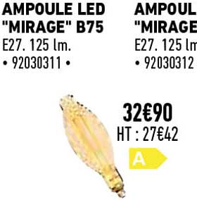 ampoule led "mirage" st 64