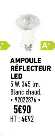 ampoule réflecteur led