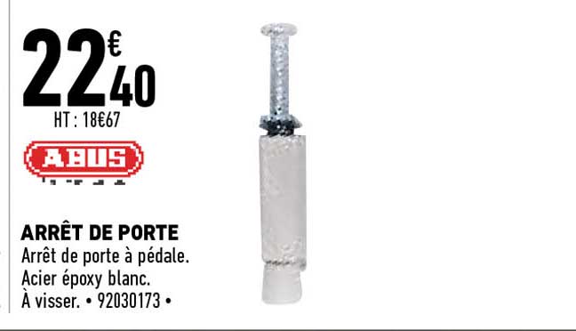 arrêt de porte abus