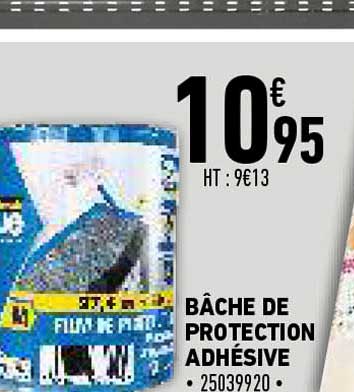 Bâche De Protection Adhésive