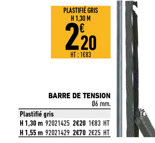 barre de tension